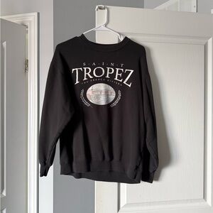 Crew neck sweatshirt